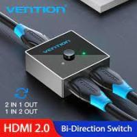 ราคา Vention 4K 1080p สายมัลติมีเดีย 2IN 1OUT AFU สายมัลติมีเดีย Switcher 2port (28615261036)