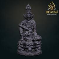 ราคา ปู่เจ้าสมิงพราย พ่อแก่ รุ่นทวิมหาเสน่ห์พารวย ผงพุทธคุณ 108 เนื้อนิลกาฬ ตะกรุด 1 ดอก บรมครูปู่ฤาษีผู้ทรงฤทธิ์ เมตตามหา (47406058356)