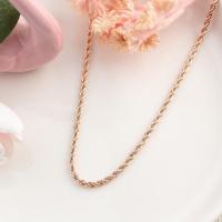 ราคา สร้อยคอโรสโกลด์18k สร้อยคอแฟชั่น สร้อยทองคำขาว สินค้าพร้อมส่ง (23474474056)