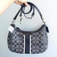 ราคา COACH SIGNATURE STRIPE DEMI CROSSBODY F29942 (4034878)