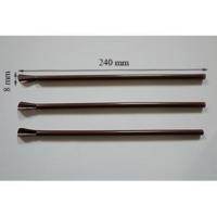 ราคา ส่งพรุ่งนี้ หลอดช้อนสีดำ/น้ำตาล ตราเพียวดี 200 เส้น/แพ็ค ออกใบกำกับภาษีได้ (42963599809)