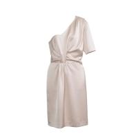 ราคา [ส่งฟรี] Senada One Shoulder Draped Dress (47405019424)