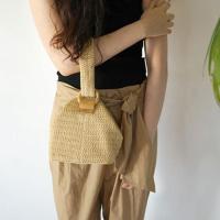 ราคา Xพร้อมส่ง กระเป๋าทรงขนมจีบ สีน้ำตาลอ่อน (1733000278)