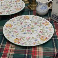 ราคา HADDON HALL BONE PORCELAIN PLATE แบรนด์ ENGLAND (29919376845)