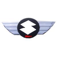 ราคา ครอบโลโก้ท้าย ซูซูกิสวิฟ suzuki swift 2018+ ชุปโครเมี่ยม + เคฟล่าร์ โลโก้ swift สะท้อนแสง (1273920860)