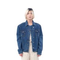 ราคา เสื้อแจ็คเก็ตยีนส์ Oversize Signature สีฟ้า (24679617194)