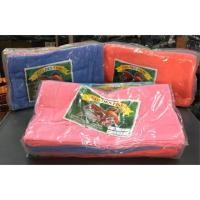 ราคา ผ้าขนหนู ตราปลาทองของแท้ เนื้อดี ยกโหล 12 ผืน ขนาด 15x30 สีไม่ตก (4215771219)