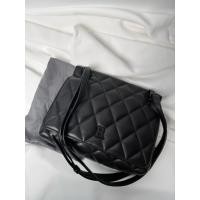 ราคา กระเป๋าสะพายข้าง Balenciaga Quilted Black B มือสองของแท้ (56703234799)