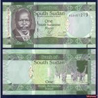 ราคา ธนบัตร ซูดานใต้ SOUTH SUDAN 1 ปอนด์ รุ่นปี 2011 P-5 สภาพใหม่เอี่ยม 100%UNC ไม่ผ่านการใช้ แบงค์สะสมที่ระลึก (20619441222)