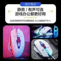 ราคา Infec W9P เมาส์แบบมีสาย Mecha รุ่นการเขียนโปรแกรมมาโครเกมกลเงียบคอมพิวเตอร์สํานักงาน usbReady stock0121 (48755031072)