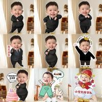 ราคา กระเป๋าสะพายไหล่น่ารักเวอร์ชั่นเกาหลีเวอร์ชั่นเกาหลีของขวัญวันเกิดปีจัดแบรนด์รูปมนุษย์ 100 วันพระจันทร์เต็มดวง Greet zuanshi.my20260204 (41828572861)