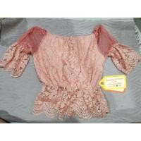 ราคา เสื้อครอปลูกไม้​ สีโอรสน่ารัก​ ปาดไหล่ (5055236564)