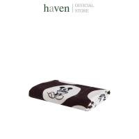 ราคา HAVEN ผ้าขนหนู Mickey Mouse Round Up ขนาด 27X54 นิ้ว สีอัลมอนด์ (27273601783)