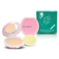 ราคา Sunway Oil Free Two-Way powder cake ซันเวย์ ออยล์ ฟรี ทูเวย์ (ตลับจริง) แป้งผสมรองพื้นควบคุมความมันพร้อมกันแดด (4345536042)