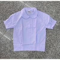 ราคา ตราเรือใบ เสื้อนักเรียนผู้หญิง คอบัว เอวจั๊ม แขนจีบ ระดับประถม (มีใบเสร็จ) (15390282347)
