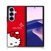 ราคา Samsung Z FOLD FLIP Series 7 6 5 4 3 เคสพลาสติกแข็งที่ทนทาน เคสคิตตี้สีแดง (41828597513)