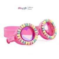 ราคา BLING2O แว่นตาว่ายน้ำเด็กสีสดใส ยอดฮิตจากอเมริกา Pool Jewels pink Jewels ถ่ายรูปสวย ป้องกันฝ้าและ UV สายซิลิโคนนิ่ม (5342551633)