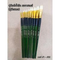 ราคา พู่กันสีน้ำมัน เรนาซองซ์ (พู่กันแบน) Oil Colour Brush (Flat) Renaissance (11118522901)