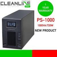 ราคา UPS เครื่องสำรองไฟ CLEANLINE PS-1000 1000VA | 720W (LED) NEW PRODUCT รับประกัน 1 ปี (25878546172)