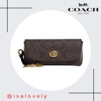 ราคา Isa Lovely Shop Coach 73639 Sunglass Case In Signature Canvas IM/ BROWN BLACK (25409184767)