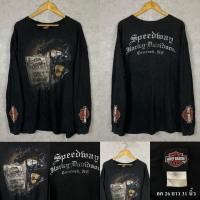 ราคา Harley-Davidson เสื้อยืดแขนยาวมือสอง งานแท้ size XXL (28564216452)