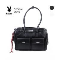 ราคา Playboy รุ่น Blairis Tote bag กระเป๋าสะพายข้างผู้หญิง ดีไซน์ทรง Tote รหัสST-B254PB636 มี 2 สี (47250299179)