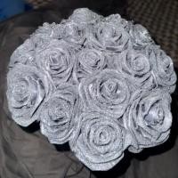 ราคา ช่อริบบิ้นกุหลาบกาเพชร 15ดอก (27978416134)