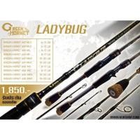 ราคา คันเบ็ดงัดกระพง Green Hornet Ladybug (Spinning) (23501252136)