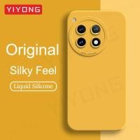 ราคา สําหรับ OnePlus12 กรณี YIYONG Square Soft Liquid ซิลิโคนสําหรับ OnePlus 12 12R One Plus 13 13R 11 11R OnePlus12R OnePlus11 เคสโทรศัพท์ (24929885775)