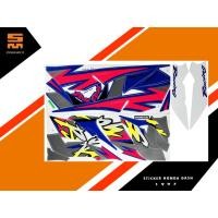 ราคา สติ๊กเกอร์ Honda Dash ฮอนด้า แดช RS ปี 1997 สีน้ำเงิน (1873434938)