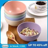ราคา 5 ชิ้น 12 ซม.ชามธัญพืชฟางข้าวสาลี Unbreakable Reusable Bowlad ชามซุปชามก๋วยเตี๋ยวคอนเทนเนอร์ผสมชาม (28337092714)