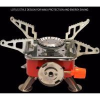 ราคา เตาแก๊สพกพา เตาแก๊สปิคนิค เตาแก๊สแคมป์ปิ้งแบบพกพา เตาพกพา สำหรับค้างแรม Small Gas Camping Stove Cooker (1879309247)