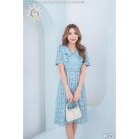 ราคา ลด50฿ชุดเดรส ป้าย Kalisa สีฟ้า เดรสแขนตุ๊กตา #งานเลี้ยง #งานแต่ง #ออกงาน #วันแม่ #ฟ้า (21981262945)