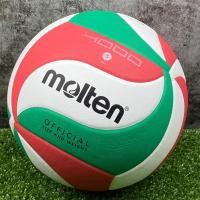 ราคา ของแท้ % ลูกวอลเลย์บอล วอลเลย์บอลหนังนิ่ม molten รุ่น V5M4000 (2843848239)