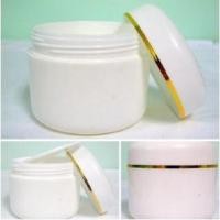 ราคา kFB24-100g ขาวkทองกระปุกครีมพลาสติกสีขาวคาดทอง 100 กรัม รหัส897 (7663312199)