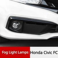 ราคา Honda Civic FC 10th ไฟตัดหมอกซับไฟตัดหมอกโคมไฟเปลือกตาคิ้วตัดอุปกรณ์เสริม Bodykit (53603787595)