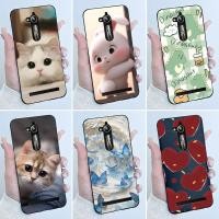 ราคา สําหรับ Asus Zenfone Go / ZB500KL กรณีน่ารักการ์ตูนพิมพ์เชลล์ฝาครอบป้องกันซิลิโคนอ่อนนุ่มสีดําปลอกโทรศัพท์ (56452794026)