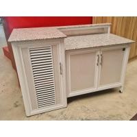 ราคา ตู้วางเตาเเก๊ส เเบบมีที่ใส่ถังเเก๊ส โครงอลูมิเนียมเกรด A ( ต่างจังหวัดมีค่าส่งเพิ่มสอบถามก่อนสั่งซื้อค่ะ) (14143798871)