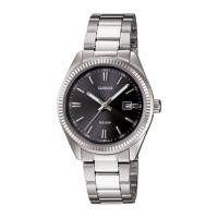 ราคา นาฬิกาข้อมือ Casio Lady ขอบหยักร่องสไตล์ Rolex LTP-1302D-1A1VDF 