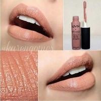 ราคา nyx soft matte lip cream 02 stockholm 8 ml. smlc02 ลิปแม่นาย ของแท้ มีเก็บเงิน (1047562791)