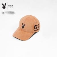 ราคา PLAYBOY American cap PR-HA419BR: American cap RHD 53 -หนังกลับ BR (41020254538)