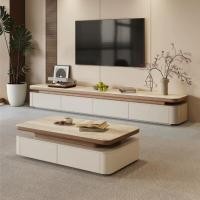 ราคา FairyHouse ชั้นวางทีวี โต๊ะกลาง TV25-23 สีไม้ ท็อปหิน โต๊ะทีวี มินิมอล ไม้ สไตล์มูจิ (49005423838)