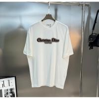 ราคา Dior/DIOR2026 Early Spring เสื้อยืดแขนสั้นสไตล์ใหม่ผู้ชายสไตล์ผู้หญิงสไตล์คู่มาใหม่สไตล์ทุกวัน Street สไตล์เคาน์เตอร์ฤดูร้อน Two-Line SEXL (44606023647)