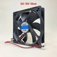 ราคา KLOP DC 12V พัดลม ขนาด 12x12 ซม | พัดลม DC 12V 12 ซม (49150502736)