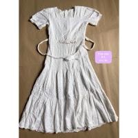 ราคา ชุดเดรสมือสอง ชุดเดรสลูกไม้มือสอง ชุดเดรสสีขาวมือสอง (44203626353)