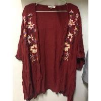 ราคา เสื้อคลุมทรงปีกค้างคาว สีแดงเลือดหมู (29015697835)