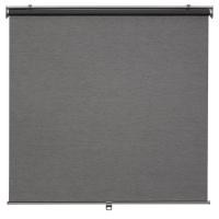 ราคา [IKEAแท้ ถามก่อนสั่ง] SKOGSKLÖVER สกูกส์เคลอเวอร์ ม่านม้วน, เทา, 60x195 ซม. (54601069524)