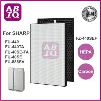 ราคา ABIQ แผ่นกรองอากาศ HEPA H13 รุ่น FZ-40SEF สำหรับ SHARP รุ่น FU-40SE, FU-40SE-TA, FU-440, FU-440-TA, FU-888SV (17193481254)