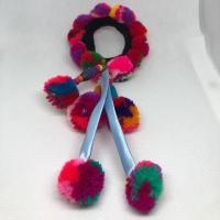 ราคา ยางมัดชาวเขา มีปอมๆๆ handmade สีฟ้าอ่อน (6206233053)