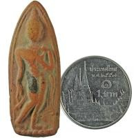 ราคา พระปางลีลา เนื้อดินเผาสีน้ำตาล เก่ามากๆ+คราบกรุ+ไขเดิมๆ สวยงดงามมาก พระแท้ 100% ไม่ทราบกรุ (7055903729)